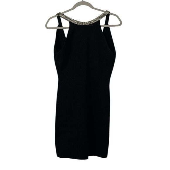 Endless Rose Black Scoop Back Stretchy Dress(Size Large) - Picture 5 of 10